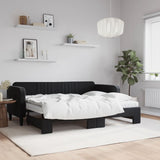 Slaapbank Onderschuifbed Matrassen 90X190Cm Fluweel