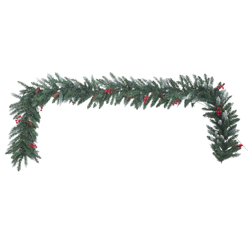 4-Delige Kerstdeurdecoratieset Pvc Groen