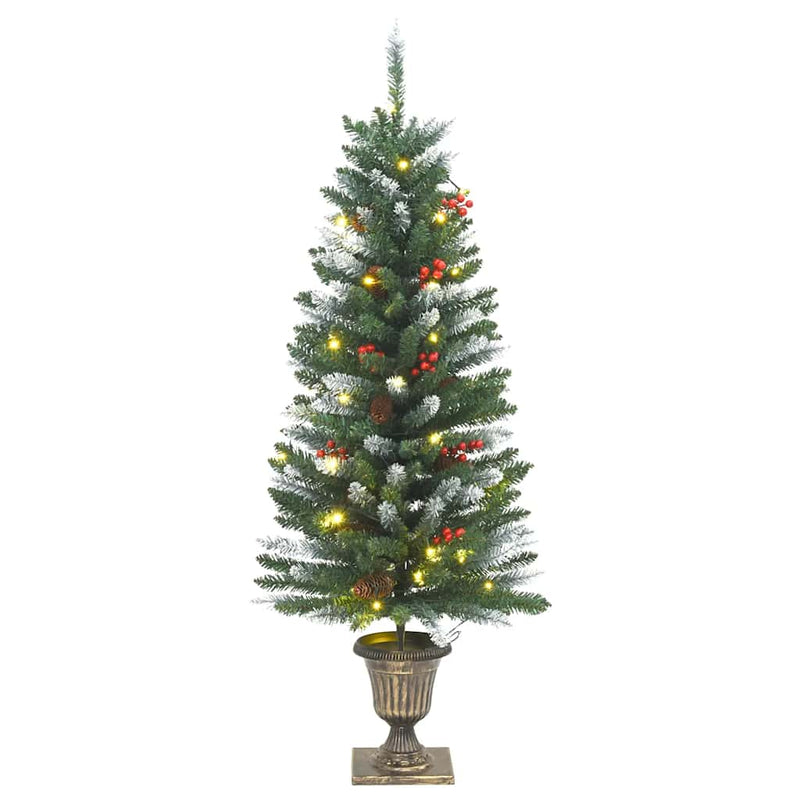 4-Delige Kerstdeurdecoratieset Pvc Groen