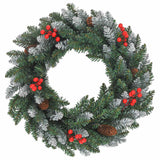4-Delige Kerstdeurdecoratieset Pvc Groen