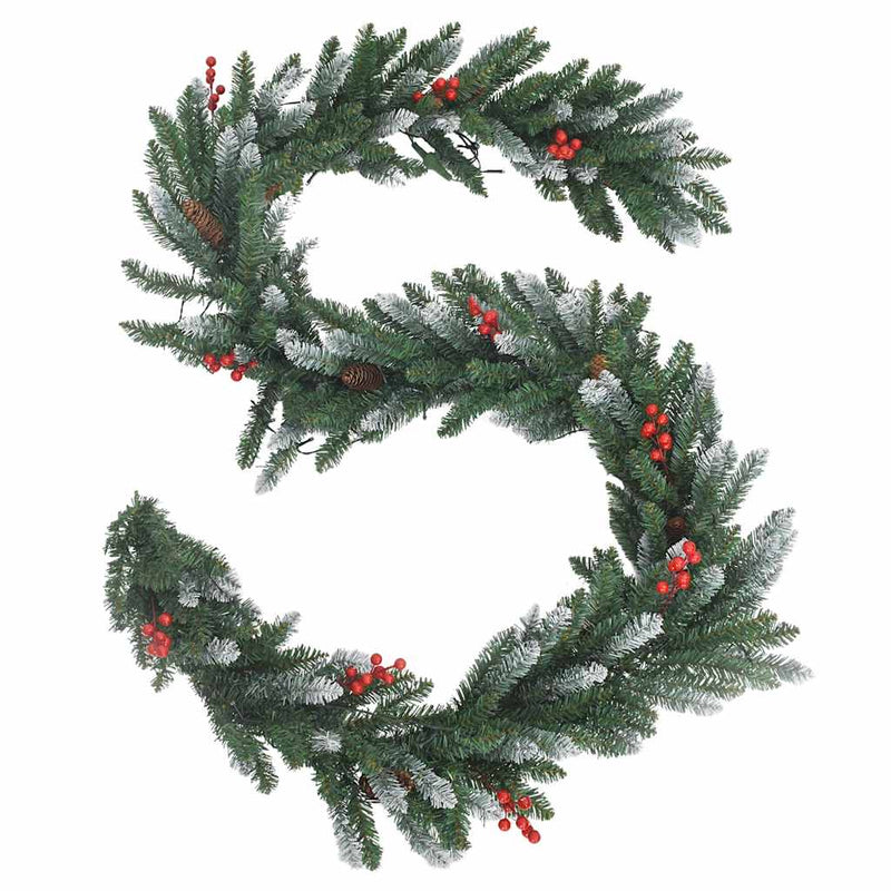 4-Delige Kerstdeurdecoratieset Pvc Groen