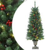 Kunstkerstbomen 2 St 100 Led's 120 Cm Groen