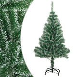 Kunstkerstboom Met Sneeuw Groen Groen