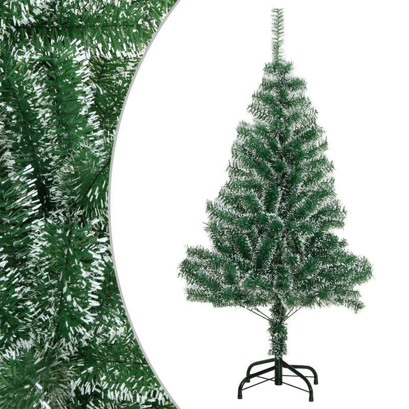 Kunstkerstboom Met Sneeuw Groen Groen