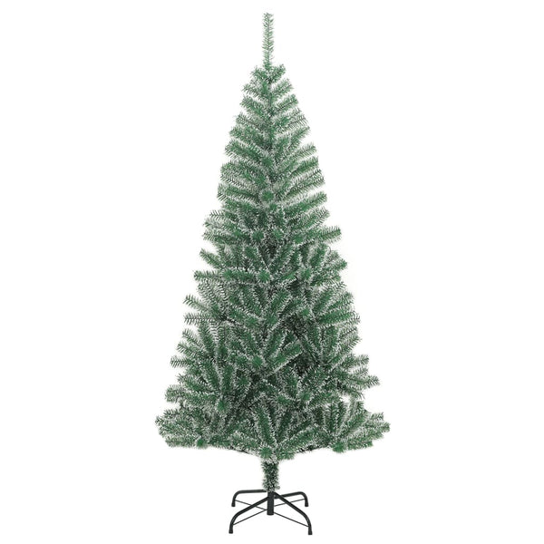 Kunstkerstboom Met Sneeuw Groen Groen