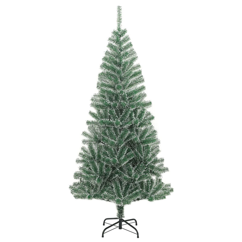 Kunstkerstboom Met Sneeuw Groen Groen