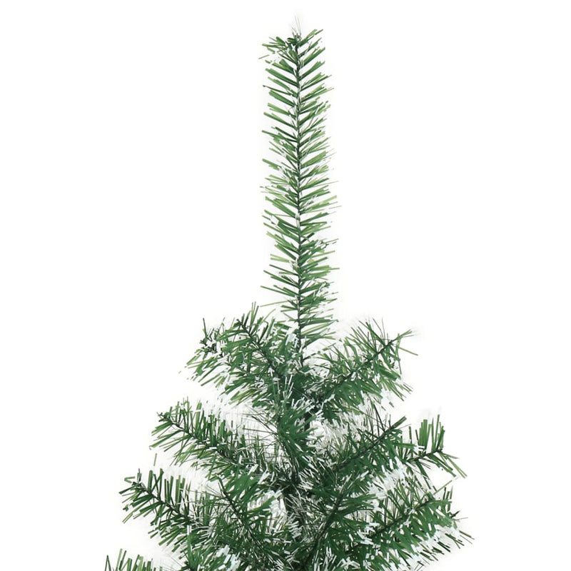 Kunstkerstboom Met Sneeuw Groen Groen