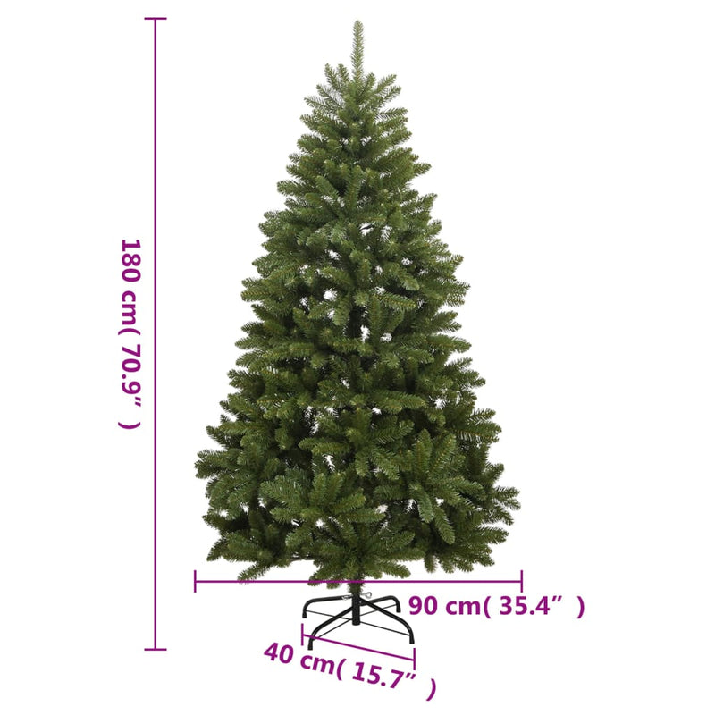Kunstkerstboom Met Scharnieren En Standaard