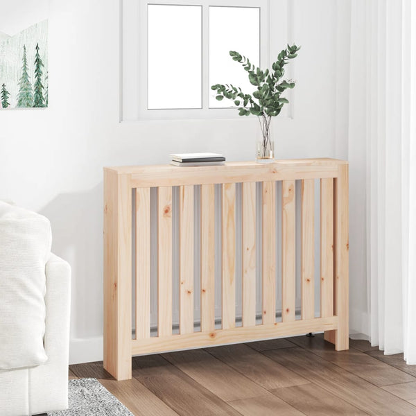 Radiatorombouw 108,5X19X84 Cm Massief Grenenhout