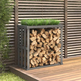 Houtblokhouder 108X52X106 Cm Massief Grenenhout Was
