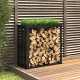 Houtblokhouder 108X52X106 Cm Massief Grenenhout Was