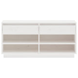 Schoenenkast 110X34X52 Cm Massief Grenenhout