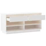 Schoenenkast 110X34X52 Cm Massief Grenenhout