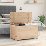 Opbergbox 60X32X45,5 Cm Massief Grenenhout