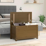 Opbergbox 60X32X45,5 Cm Massief Grenenhout