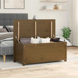 Opbergbox 60X32X45,5 Cm Massief Grenenhout