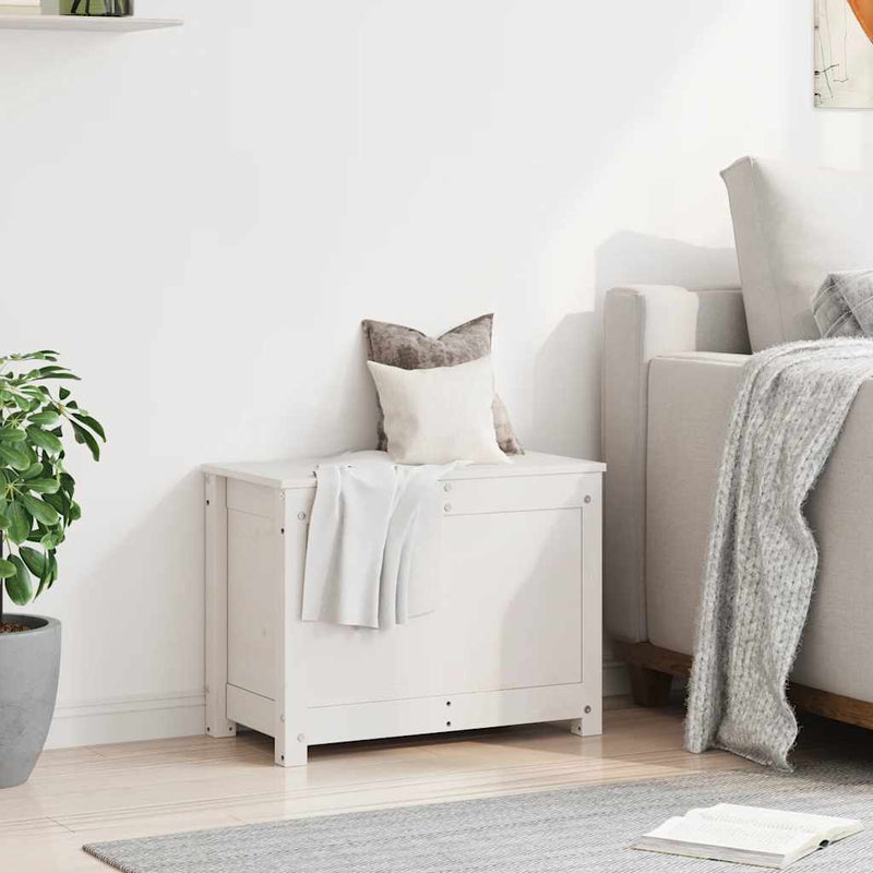 Opbergbox 60X32X45,5 Cm Massief Grenenhout