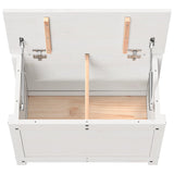 Opbergbox 60X32X45,5 Cm Massief Grenenhout