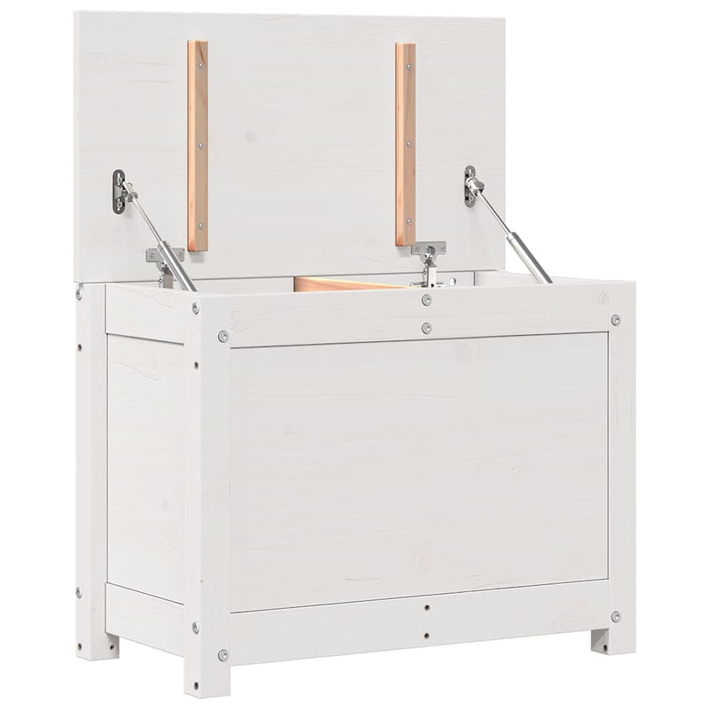 Opbergbox 60X32X45,5 Cm Massief Grenenhout