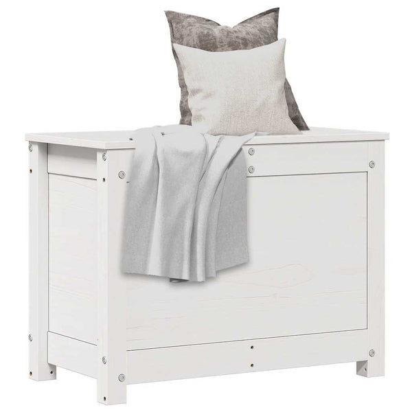 Opbergbox 60X32X45,5 Cm Massief Grenenhout