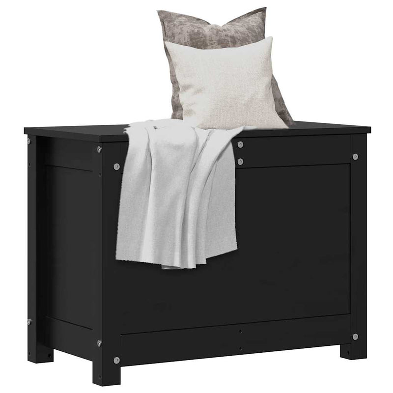 Opbergbox 60X32X45,5 Cm Massief Grenenhout