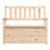 Bankje 112,5X51,5X96,5 Cm Massief Grenenhout