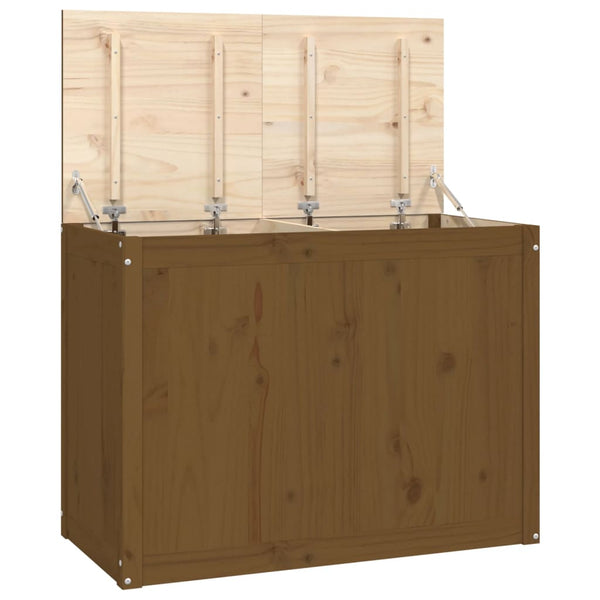 Wasmand 88,5X44X66 Cm Massief Grenenhout