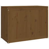 Wasmand 88,5X44X66 Cm Massief Grenenhout