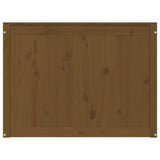 Wasmand 88,5X44X66 Cm Massief Grenenhout