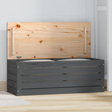 Opbergbox 109X36,5X33 Cm Massief Grenenhout