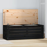 Opbergbox 109X36,5X33 Cm Massief Grenenhout