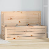 Opbergbox 109X36,5X33 Cm Massief Grenenhout
