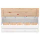 Opbergbox 109X36,5X33 Cm Massief Grenenhout