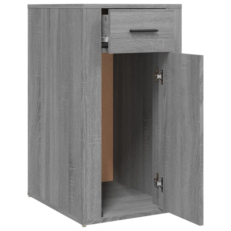 Bureaukastje 40X49X75 Cm Bewerkt Hout Eikenkleurig