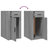 Bureaukastje 40X49X75 Cm Bewerkt Hout Eikenkleurig