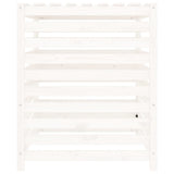 Compostbak 82,5X82,5X99,5 Cm Massief Grenenhout Wit