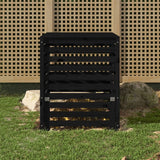 Compostbak 63,5X63,5X77,5 Cm Massief Grenenhout Grijs