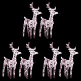 Kerstrendieren 80 Led's Acryl