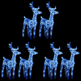Kerstrendieren 80 Led's Acryl