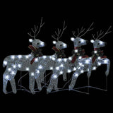 Kerstrendieren 40 Led's Kleurig