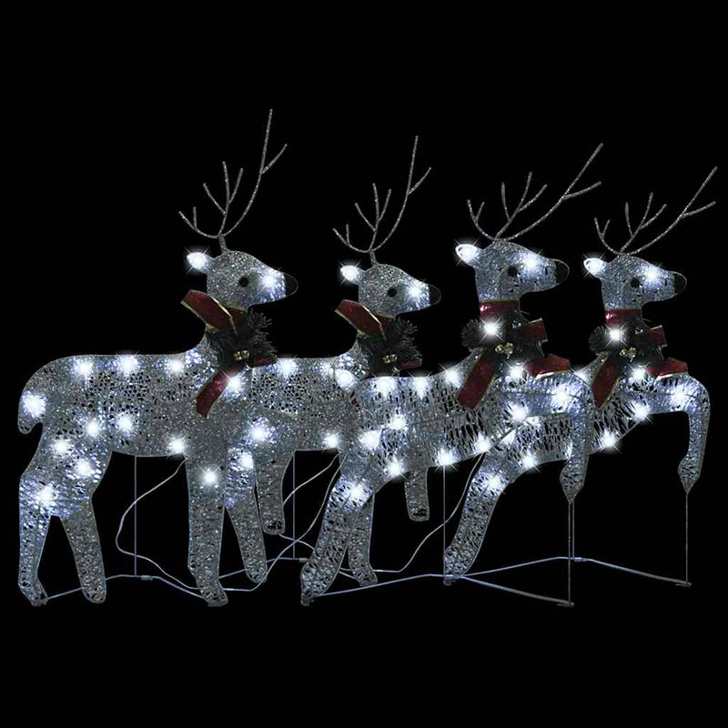 Kerstrendieren 40 Led's Kleurig