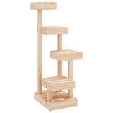 Kattenmeubel 45,5X49X103 Cm Massief Grenenhout