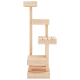 Kattenmeubel 45,5X49X103 Cm Massief Grenenhout