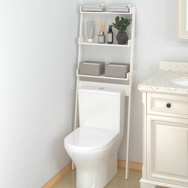 Toiletrek 63,5X32X179 Cm Massief Grenenhout