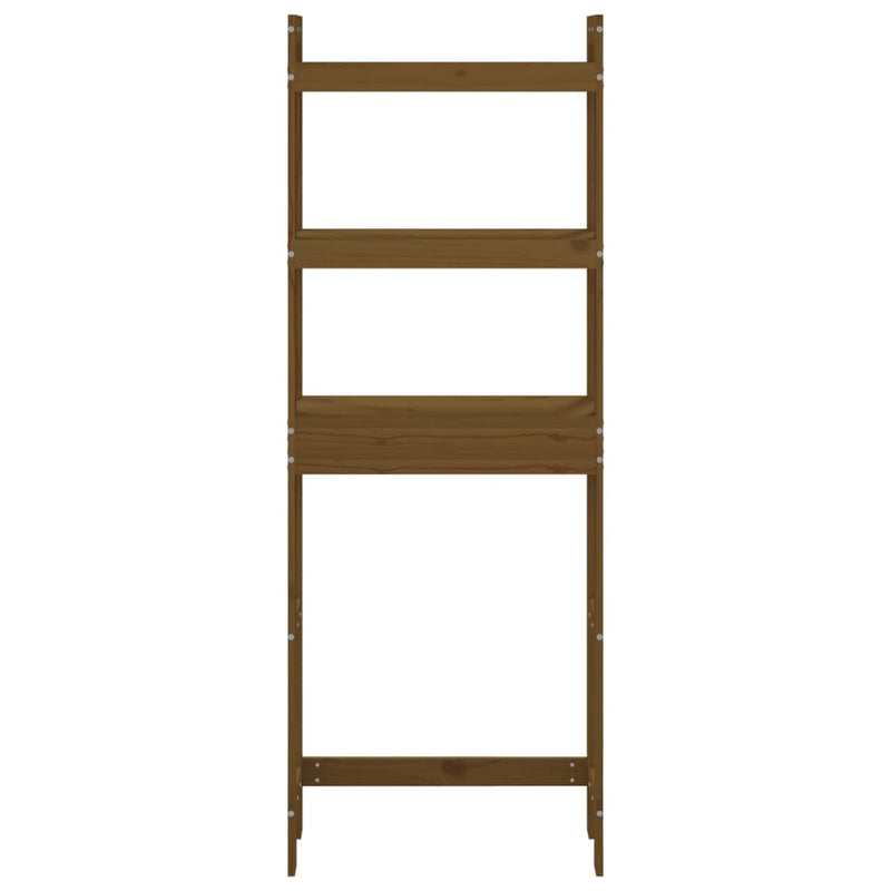 Toiletrek 63X26X171 Cm Massief Grenenhout