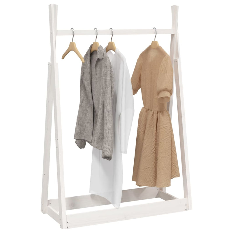 Kledingrek 100X45X150 Cm Massief Grenenhout