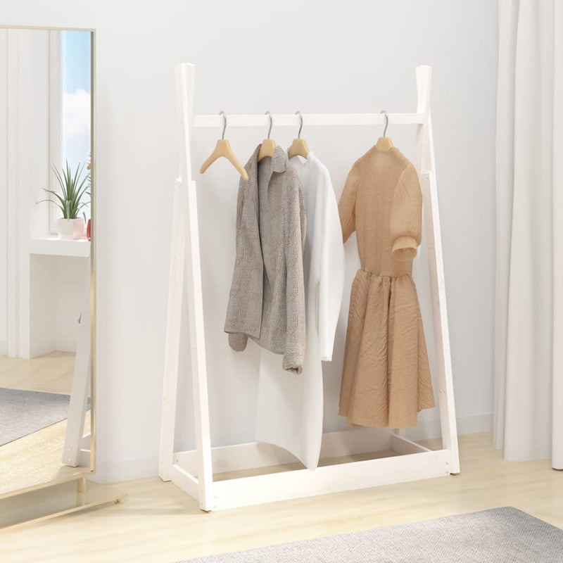 Kledingrek 100X45X150 Cm Massief Grenenhout