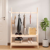 Kledingrek 100X45,5X150 Cm Massief Grenenhout