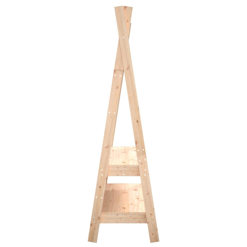 Kledingrek 100X45,5X150 Cm Massief Grenenhout
