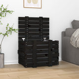 Opbergbox 91X40,5X42 Cm Massief Grenenhout